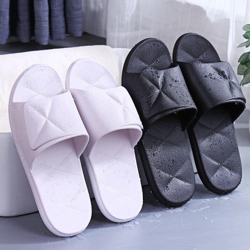 Indoor Slippers Female Non-slip Thick-soled Home Household Bathroom Bath Quick-drying Sandals and Slippers Soft Bottom Sandals