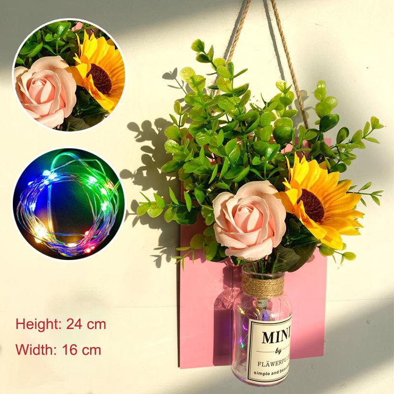 Wall Decoration Small Pendant Bedroom Room Creative Wall Hanging Living Room Wall Flower Wall Indoor Wall Hanging