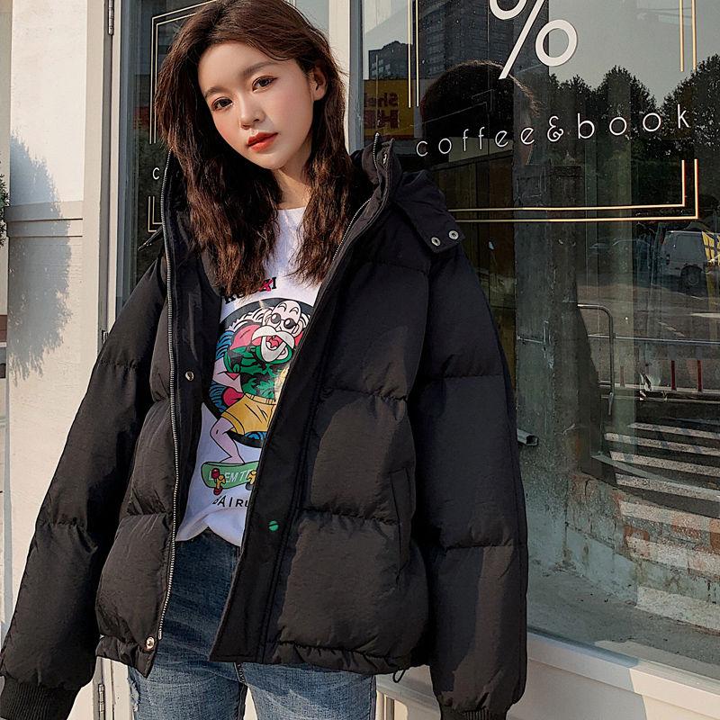 Winter Trend of Women's Bread  Loose Cotton Coat Short Comfortable and Warm Padded Jacket