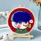 DIY Handmade Material Package Unstitched Without Stand Poke Poke Le Suit Handmade Embroidery