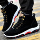 Farewell Salute New Wonderful Winter Fleece Tooling Shoes Men's Warm High-top Snow Boots Sports Shoes Cotton Shoes Men