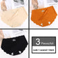 3Pcs Seamless Underwear Silk Women's Solid Color Panties Lady Ruffle Underpants Girls Briefs Smooth Sexy Panty