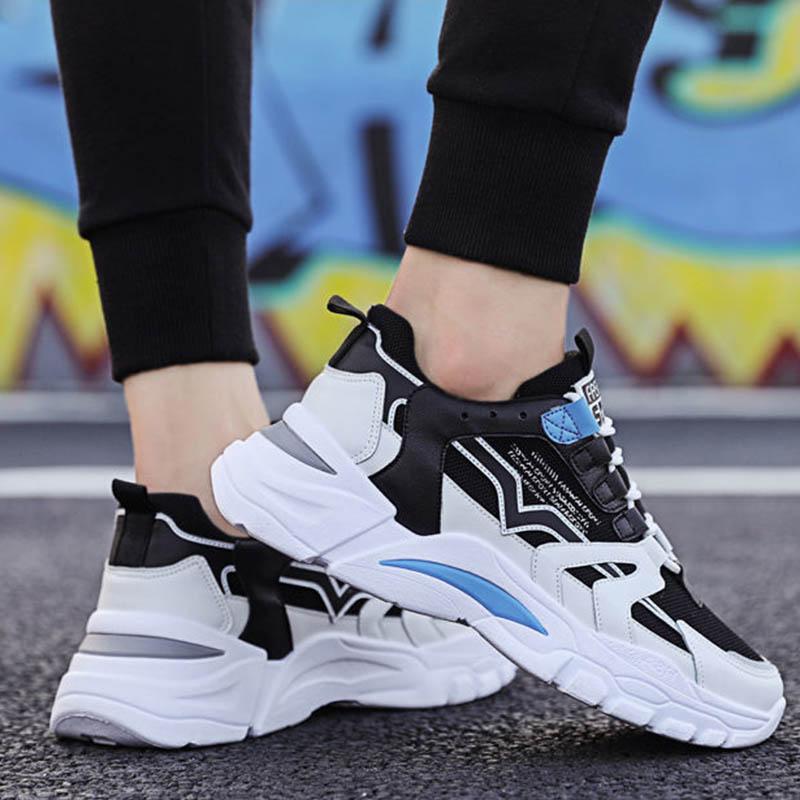 Boys Shoes Spring Mesh Breathable Boys Handsome Youth Sports Shoes Comfortable Breathable Soft Running Shoes