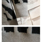 Autumn and Winter Knit Sweater Loose Sweater Zebra Striped Retro Color Matching Sweater Suitable for Students and Young Men