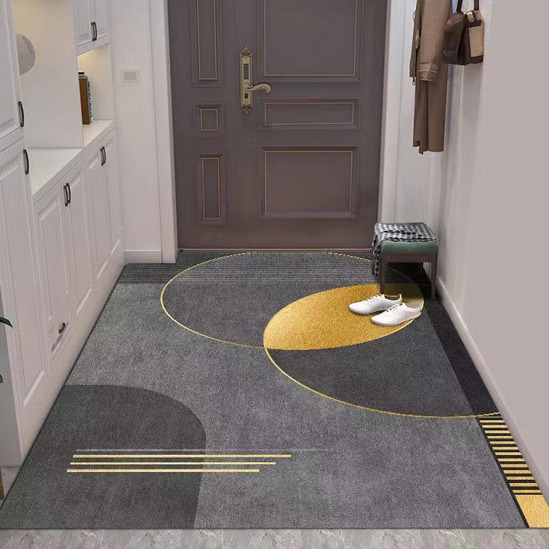 Simple Non-slip Carpet for Living Room and Bedroom Modern Floor Mat Entrance Door Mat