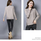 Winter Women's Turtleneck Pullover Thicken Warm Knit Pullover Plus Size Style Women