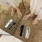 Flip-flops Female Summer Wear Korean Fashion All-match Sandals and Slippers Rhinestone Personalized Flip-flops Non-slip Beach Shoes