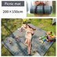 Outdoor Waterproof Padded Picnic Mat Machine Washable Picnic Cloth Moisture-proof Mat Picnic Outdoor Portable Lawn Mat