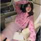 3 Colors Leopard O-neck Pullover Long Sleeve Short Twist Sweater Women Open Waist Knitwear