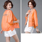 Embroidered Sun Protection Clothing Women's Long-sleeved Spring and Summer Light and Breathable Short Coat All-match Loose Anti-snoring Clothing Top