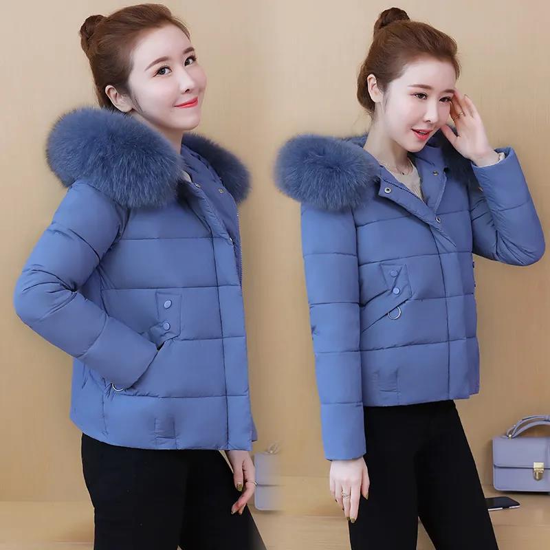 Winter Down Jacket Korean Loose Padded Jacket Jacket Short Warm Hooded Down Jacket