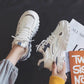 Women's Warm Winter Non-slip Sneakers Plus Velvet Thick All-match Casual Cotton Shoes