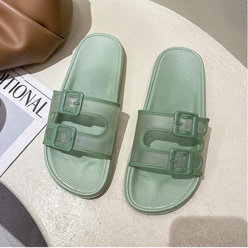 Slippers Women Summer Outdoor Wear All-match Cute Non-slip Indoor Home Beach Shoes Comfortable and Lightweight