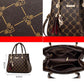Patent leather bag Big capacity Woman bag European and American Shoulder Handbag Trendy wild