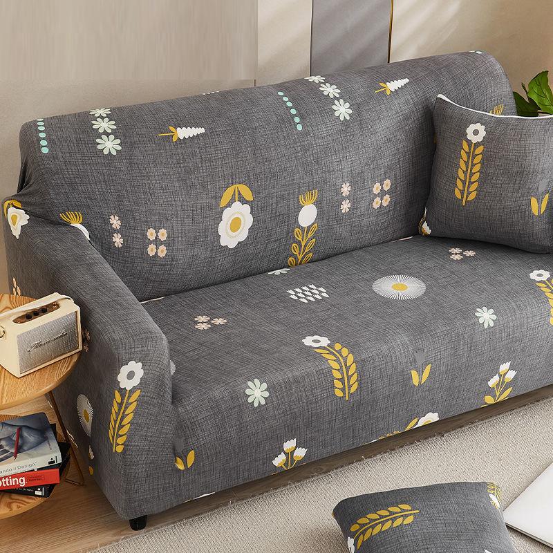 Soft Sofa Cover All-inclusive Universal 1-4 Seat Sofa Cover Four Seasons Non-slip Sofa Cushion Cover Home Textile