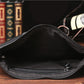 Business Briefcase Wemen Retro Zipper Waterproof Leather IPad Handbag Shoulder Bags Computer Bag