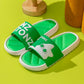 Soft Sandals and Slippers for Summer Couple Cute Cartoon Non-slip Bathroom Bath Indoor Home Outing Slippers for Men