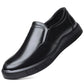 Leather Men's Shoes Business Casual Shoes Middle-aged and Elderly Non-slip Foot Shoes Spring and Summer New Thick-soled Shoes Walking Shoes Dad Shoes