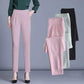 Good Quality Spring and Summer Casual Pants Women's Plus Size Genuine Women's Nine-point High-waisted Trousers Harem Pants