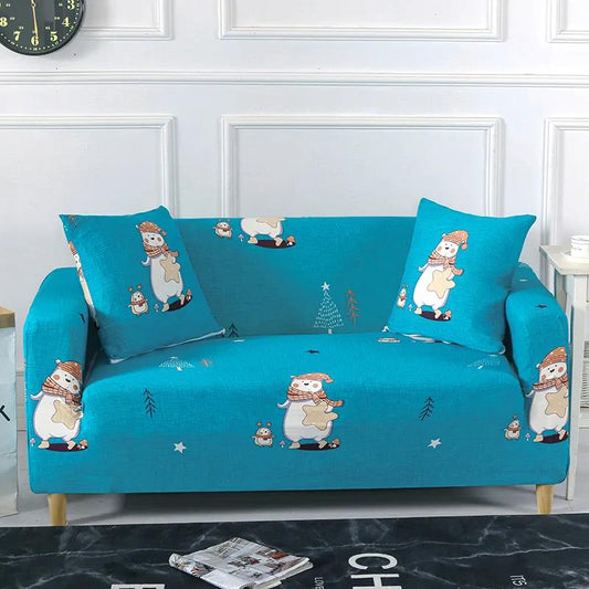1/2/3/4 Seaters Sofa Slipcover Stretch Protector Soft Couch Cover Anti-Slip Elastic Home Indoor Furniture Decor