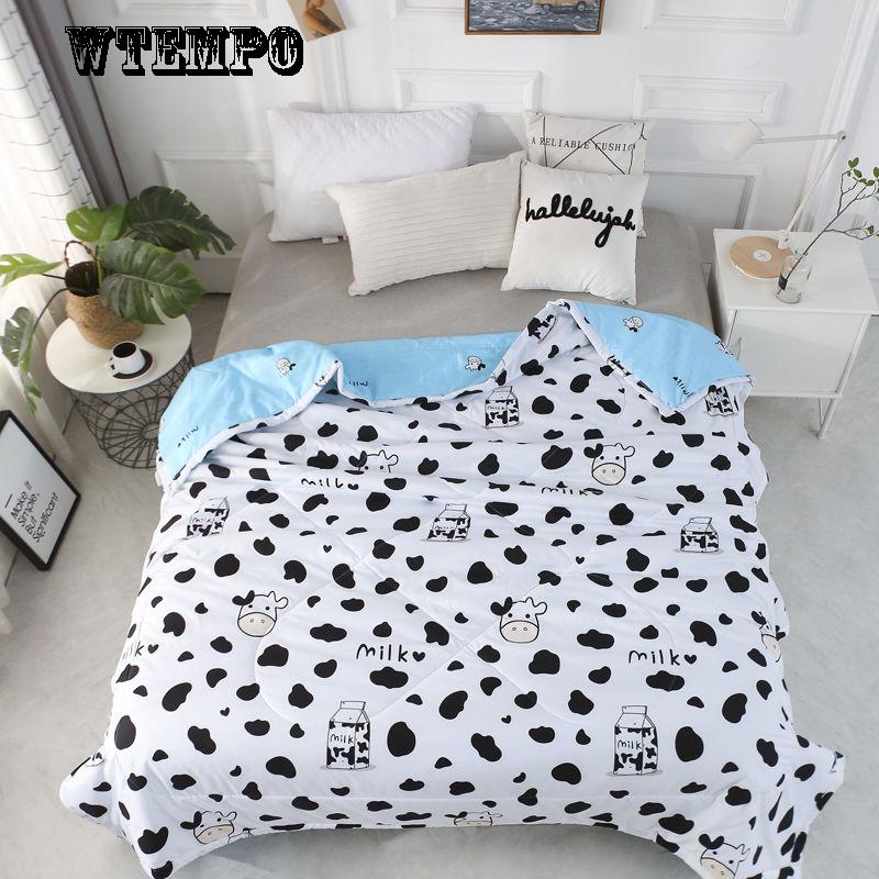 WTEMPO Comfortable Air Conditioner Is Summer Cool Quilt Soft Child Is Summer Washable Thin Quilt