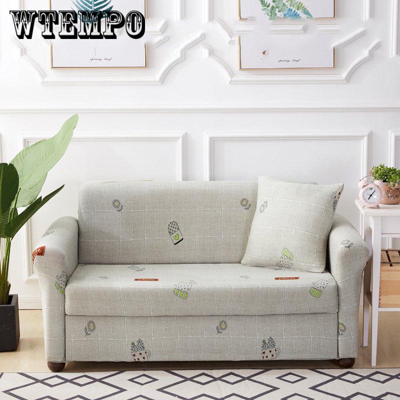 1/2/3/4 Seaters Peony Floral Sofa Covers Elastic Stretch Settee Couch Slipcover Protector