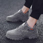 Fashion Comfort Mens Casual White Flat Fashion Daddy Shoes  Leisure Sweat-Absorbant Sneaker Male