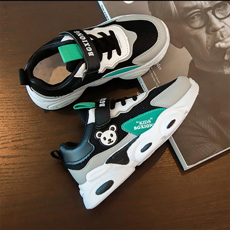 Spring Children's Sports Shoes Boys Breathable Net Shoes School Girls Shoes Sneakers