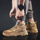 Autumn Winter Martin Boots High-top Booties Men's Desert Boots Lace-up Outdoor Tooling Shoes