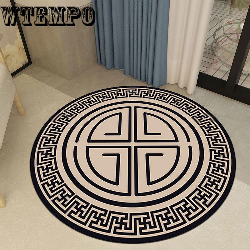 Round Carpets For Living Room Flower Bedroom Rugs And Carpets  Room Cloakroom