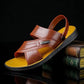 Men's Beach Sandals Summer Thick Sole Non-Slip Breathable Casual Shoes