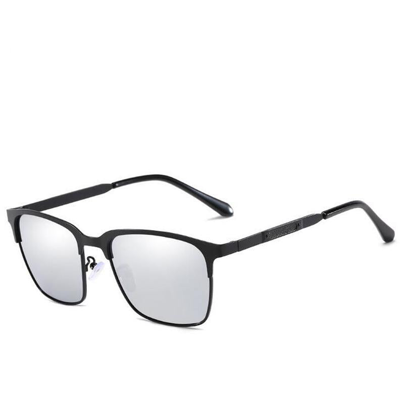 WTEMPO Newest Metal Polarized Men's Sunglasses Men Vintage Driving Mirror  Pilot Sun Glasses Male Re