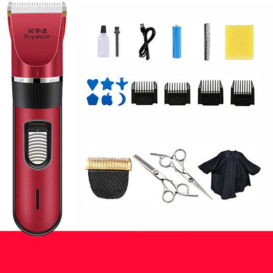 Rechargeable Low-noise Hair Clipper Remover Cutter Grooming Hair Trimmer Electrical Hair Cut Machine