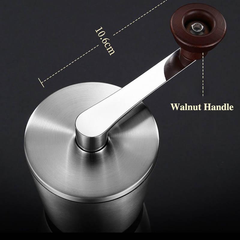 6-speed Manual Coffee Bean Grinder Kitchen Sharpened Machine Home Small Hand Cleaning Coffee Grinding Machine Equipment