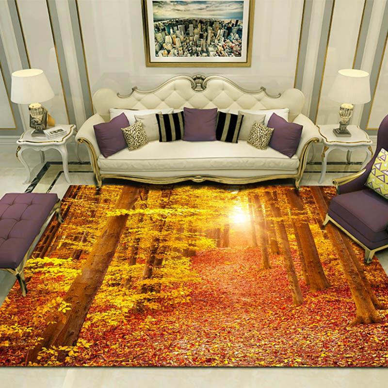 3D Carpet Floor Mats Bedroom Living Room Door Stepping Mats Home Door Mats Door Coffee Table Mat European Style