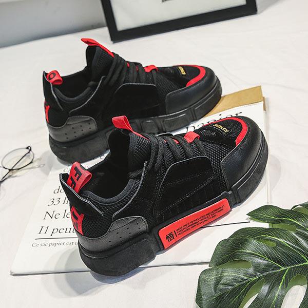 Plus Size 39-44 Men Sneakers Comfortable Breathable Basketball Shoes Non-slip Running Shoes Outdoor Mesh Travel Shoes