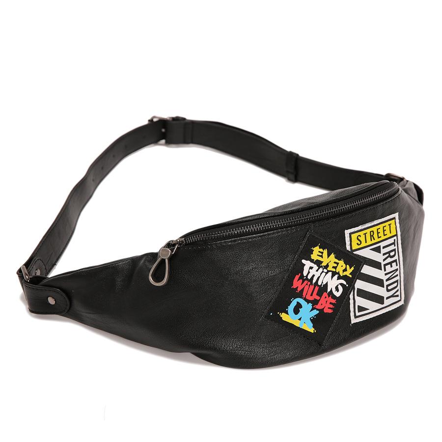 Waist Bag Men's Large-capacity Waterproof Shoulder Bag Outdoor Riding Sports Messenger Bag