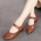 Summer Mom Sandals Casual Soft Bottom Middle-aged and Elderly Breathable Shoes for The Elderly Middle-aged Flat with Non-slip Outer Wear Women's Shoes