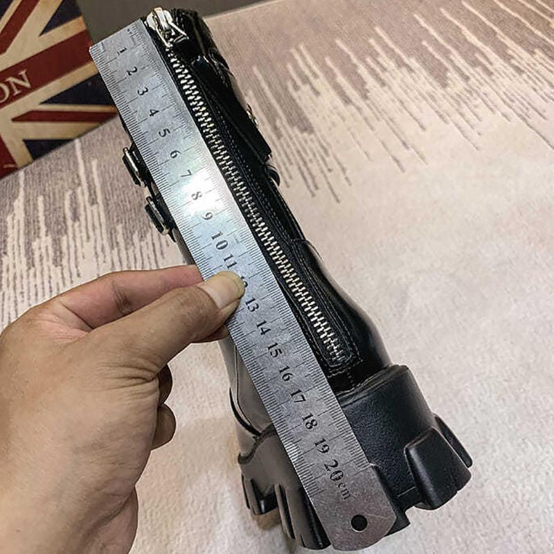 Women's Martin Boots Increased Tide Brand British Style Short Boots All-match Trendy Platform Boots