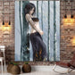 Ghost Knife Net Red Sexy Background Cloth Home Bed Dormitory Rental Room Renovation Decoration Hanging Cloth