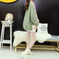 Autumn Winter  Women Fashion Sweater Casual Knitting Sweater  Round Neck Pullovers Loose Casual Long Sleeve Sweater