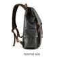 Backpack Male Travel Fashion Trend Men's Backpack Large Capacity PVC Leather Bag High School Student Schoolbag Male