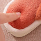 Cotton Slippers for Men and Women Fall/winter Indoor Plus Velvet Padded Non-slip Household Slippers
