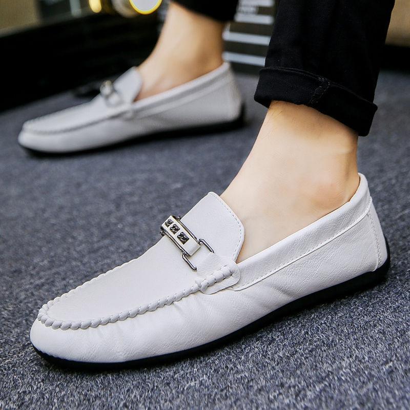 Spring and Summer New Men's All-match Casual Shoes Cover Foot Breathable Soft-soled Loafers