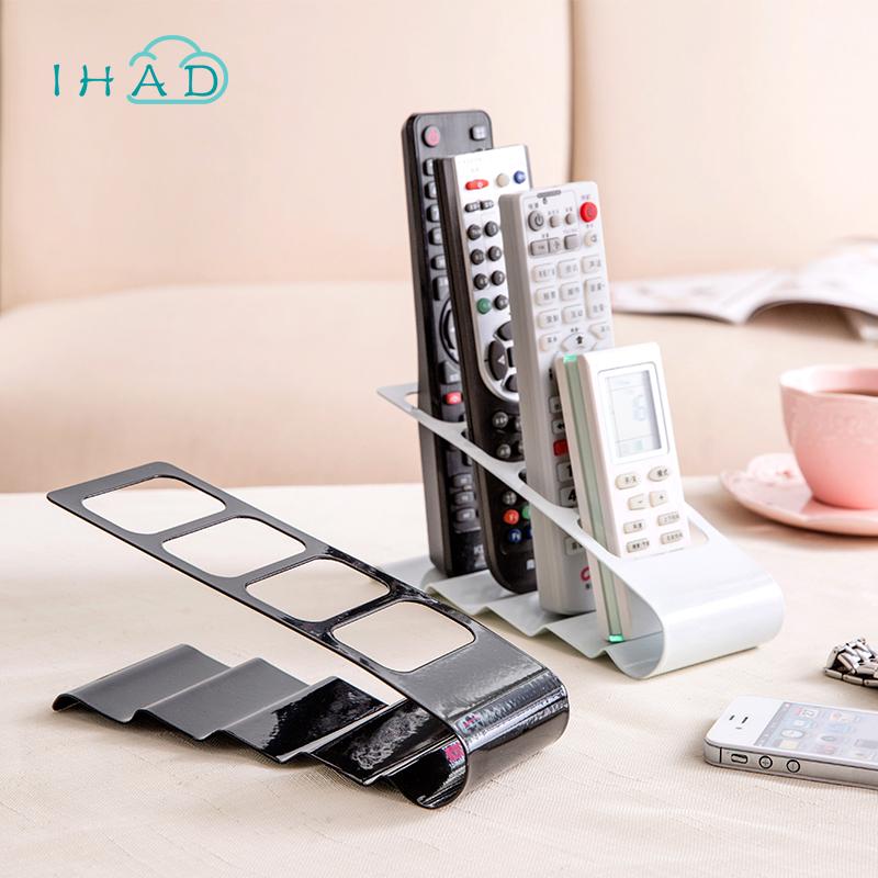 Metal remote control box for living room iron remote control organizer office Desktop finishing hold