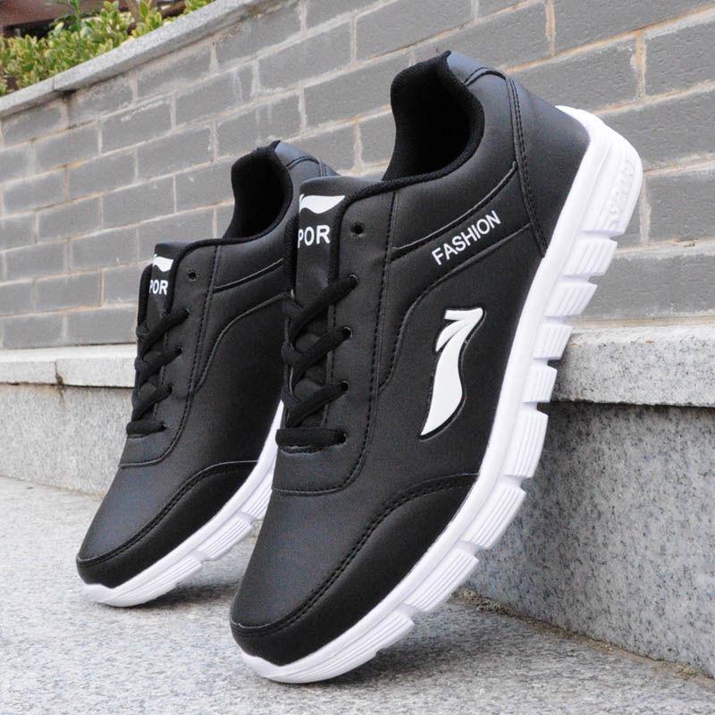 Men's student sneakers Men's casual wild white shoe board casual shoes men's  platform sports shoes