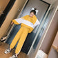 Two-piece Fashion Suit Women's Casual Loose Hooded Comfortable Sportswear Solid Color Autumn Avocado Green Loose Autumn Women