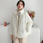 Short Padded Jacket Women's Pearlescent Korean Loose Padded Jacket Student Bread Coat Down Padded Winter Jacket
