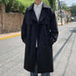 Autumn and Winter Loose Windbreaker Men's Mid-length Coat Jacket Casual Loose Top