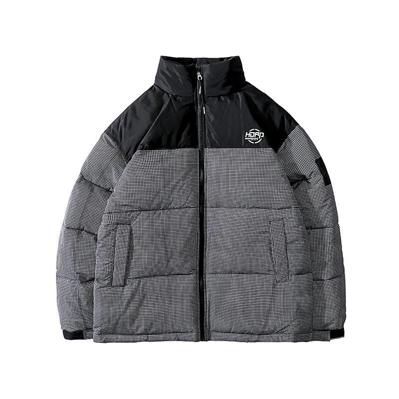 Men's Winter Stand-collar Padded Jacket Korean Version of The Student Trend Winter Loose Thick Ins Hong Kong Style Padded Jacket